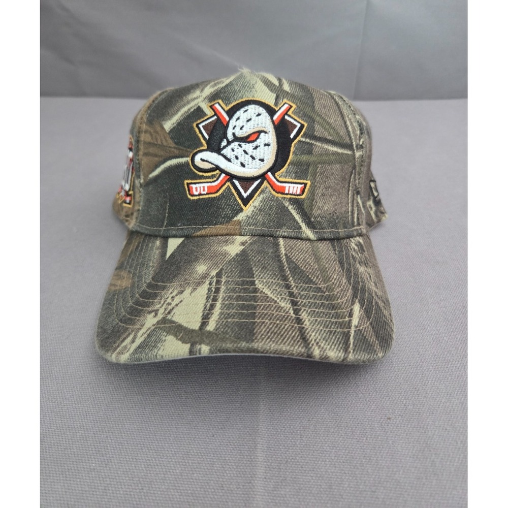 Anaheim Ducks Hat Mens Snapback Camo Realtree Prime Edition NHL Hockey Cap